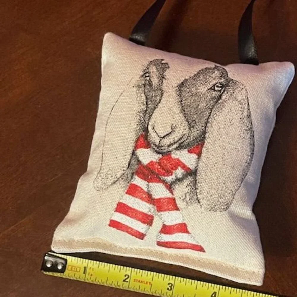 Decoration Eric & Christopher Goat Print Hanging‎ Mini Pillow